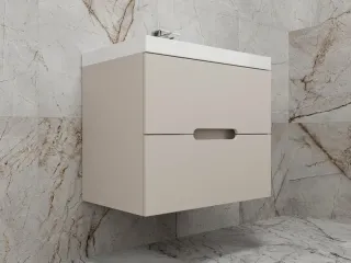 Подвесная тумба под раковину Style Line Матис ЛС-00002309 70 см кремовый